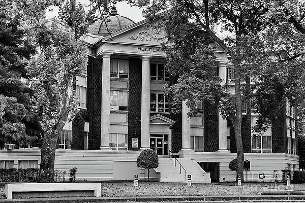 Henderson County Courthouse by Diana Mary Sharpton Henderson County Courthouse by Diana Mary Sharpton