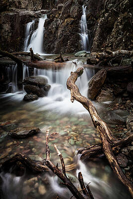 Wall Art - Photograph - Hidden Waterfall by Anita Nicholson