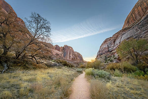 Hike to Morning Glory Arch Moab Utah II by Joan Carroll Hike to Morning Glory Arch Moab Utah II by Joan Carroll
