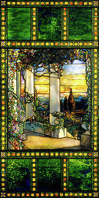 Design for carp window Poster Print by Louis Comfort Tiffany (American New  York 1848 “1933 New York) (18 x 24) - Item # MET16172 - Posterazzi