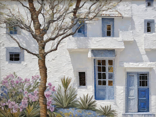 Wall Art - Digital Art - Hints Of Spring by Eris And AI