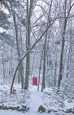 Historic Outhouse at The Little Red Schoolhouse by Juergen Roth Historic Outhouse at The Little Red Schoolhouse by Juergen Roth