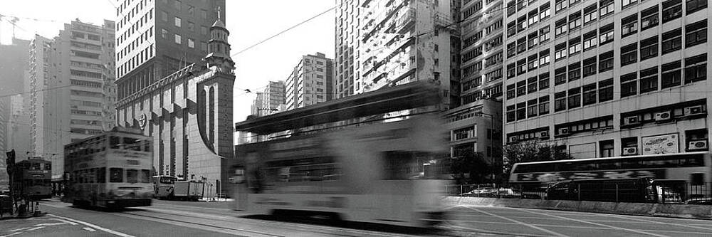 Wall Art - Photograph - Hong Kong island Trams by Sonny Ryse
