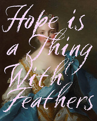 Hope is a Thing With Feathers Print by Georgia Fowler Hope is a Thing With Feathers Print by Georgia Fowler
