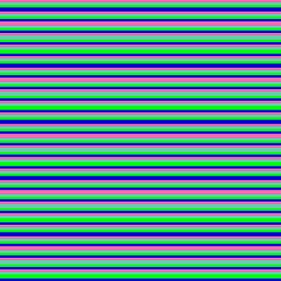 [ Thumbnail: Hot Pink, Aquamarine, Lime, and Blue Colored Striped/Lined Pattern Duvet Cover ]