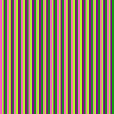 [ Thumbnail: Hot Pink, Light Green, Purple, and Forest Green Colored Stripes/Lines Pattern Tapestry ]