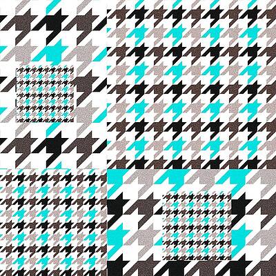 Houndstooth Pattern by Wilma Barnwell Houndstooth Pattern by Wilma Barnwell