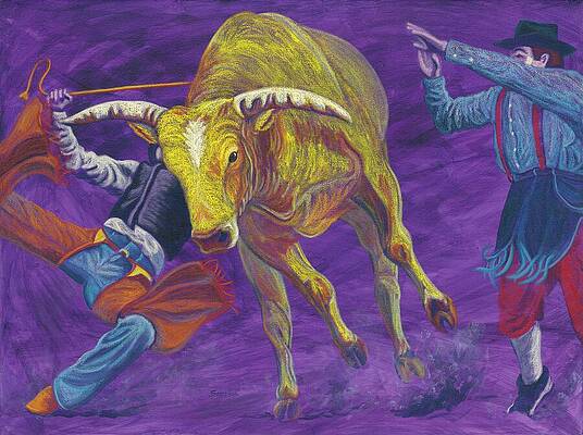 Hung Up - FREE shipping for the original painting in US 48 states by Cynthia Sampson
