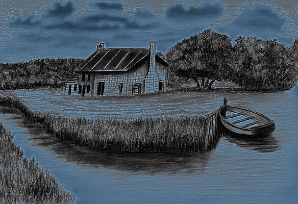 Pencil Drawing Landscape Drawing - Nino Gudadze-saigonsouth.com.vn