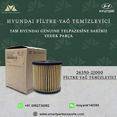 Hyundai 263502J000 Service Kit Oil Filter by Smart Parts Exports