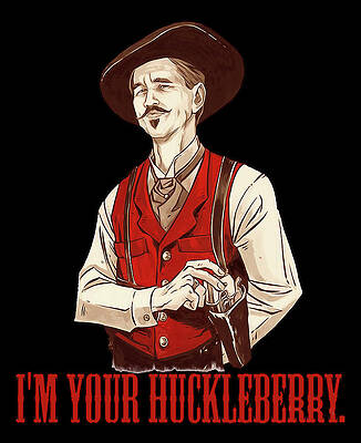 Doc Holliday Fabric Wallpaper and Home Decor  Spoonflower