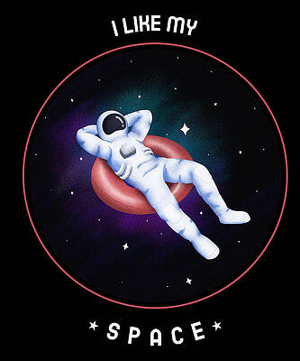 Wall Art - Digital Art - I Like My Space by Flippin Sweet Gear