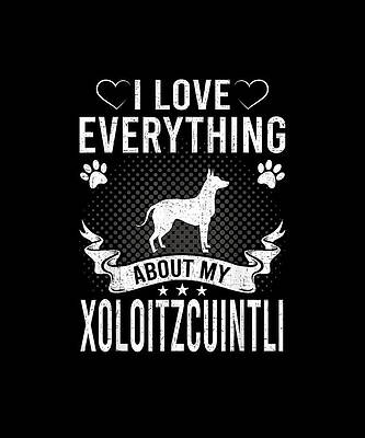 Xoloitzcuintli Art | Fine Art America
