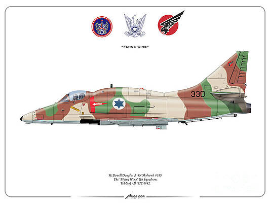 IDF/AF A-4N Skyhawk #330 by Amos Dor IDF/AF A-4N Skyhawk #330 by Amos Dor