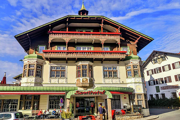 Wall Art - Photograph - Igls, Austria by Paul James Bannerman