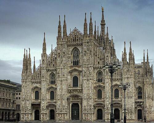 Wall Art - Photograph - Il Duomo di Milano - Milan Italy by Mike Worley