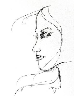 Images from my personal sketchbook, Big Brother Drawing by Debora