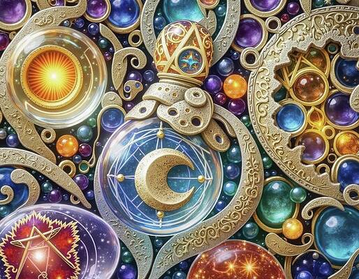 Wall Art - Digital Art - Imaginary Carving, Class Project by Eris And AI