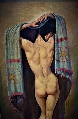 Indian Art Nude - Nude Indian Woman Paintings for Sale - Fine Art America