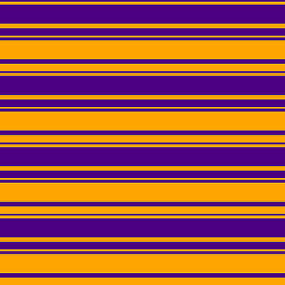 [ Thumbnail: Indigo and Orange Colored Lines/Stripes Pattern Tapestry ]