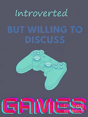 Introverted but willing to discuss games by Robinson Miller