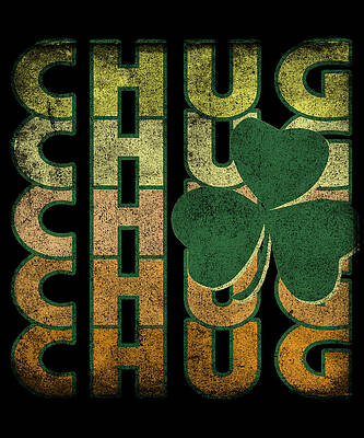 Wall Art - Digital Art - Irish Chug Retro by Flippin Sweet Gear
