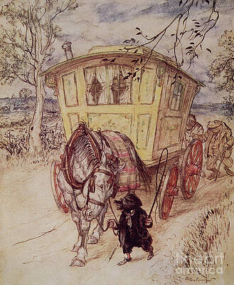 It was a golden afternoon by Arthur Rackham It was a golden afternoon by Arthur Rackham