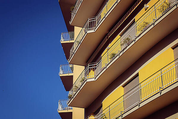 Wall Art - Photograph - Italy - Apartment Balcony by Robert Niemeier