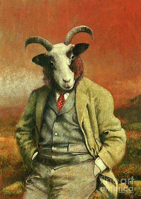 Jacob Sheep Gentleman by Michael Thomas