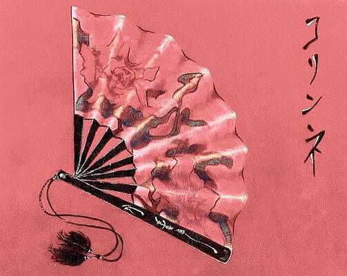 Japanese Fan by Corinne Rhae