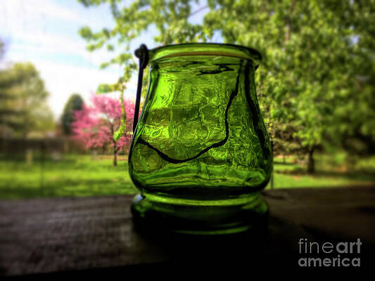 Jar In The Window by Luther Fine Art Jar In The Window by Luther Fine Art