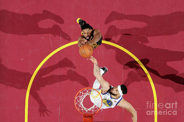 Wall Art - Photograph - Javale Mcgee and Tristan Thompson by Andrew D. Bernstein