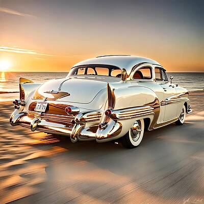 Wall Art - Digital Art - jdeecken wheels Sophisticated Tush by John Deecken