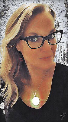 Wall Art - Painting - Jen by Mark Baranowski