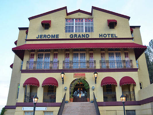 Jerome Grand Hotel Art Fine Art America