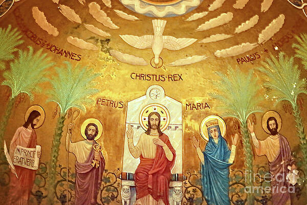 Jesus and the Saints by Munir Alawi Jesus and the Saints by Munir Alawi
