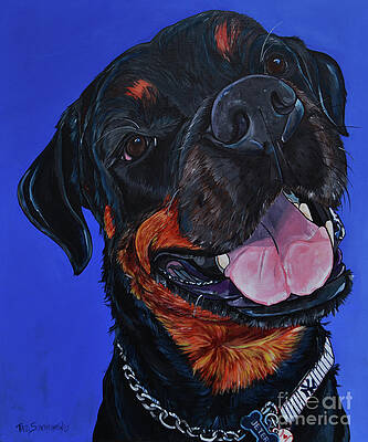 Jeter The Rottie by Patti Schermerhorn Jeter The Rottie by Patti Schermerhorn