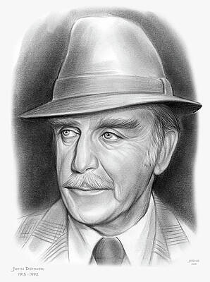 John Dehner - pencil by Greg Joens John Dehner - pencil by Greg Joens