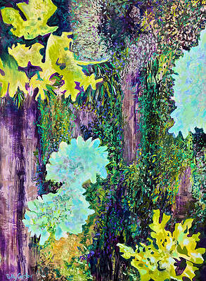 Katahdin Bark with Lichen and Moss by Polly Castor Katahdin Bark with Lichen and Moss by Polly Castor