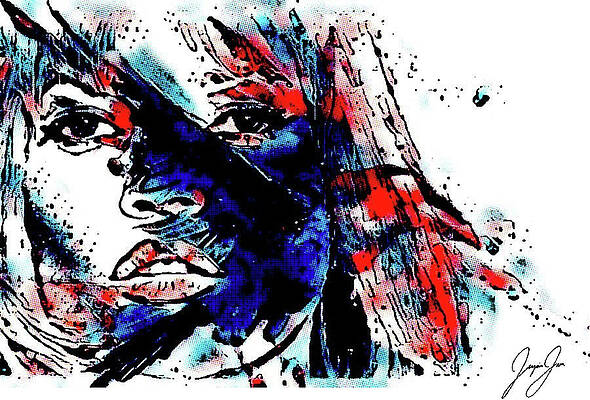 Kate Moss and Poe by Jayime Jean Kate Moss and Poe by Jayime Jean