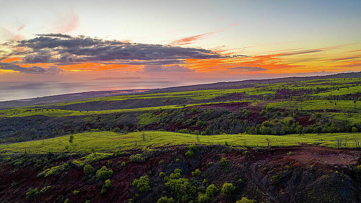 Wall Art - Photograph - Kauai Mountain Sunset by Anthony Giammarino