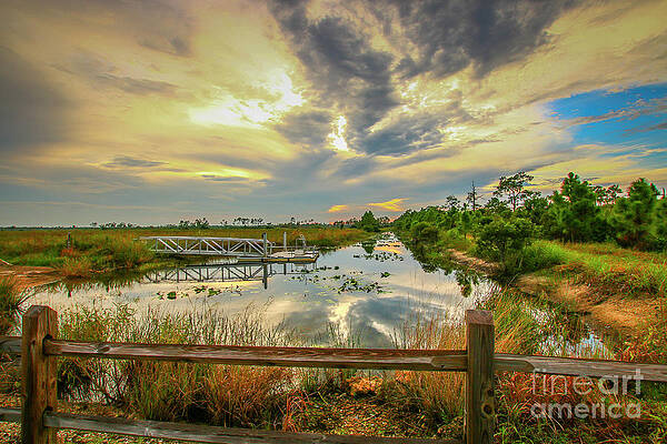 Kayak Launch Sunset by Tom Claud Kayak Launch Sunset by Tom Claud