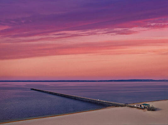 Wall Art - Photograph - Keansberg Pier  by Susan Candelario