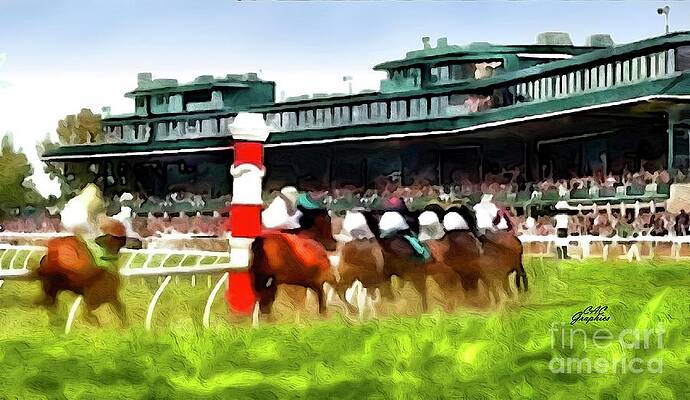 Keeneland Far Turn by CAC Graphics Keeneland Far Turn by CAC Graphics