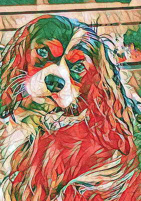 Cavalier King Charles Spaniel Commission by Bellesouth Studio Cavalier King Charles Spaniel Commission by Bellesouth Studio