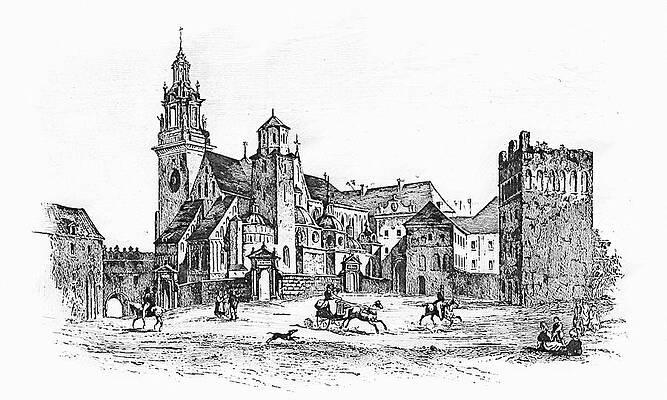 Krakow Cathedral by AM FineArtPrints Krakow Cathedral by AM FineArtPrints