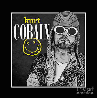 Kurt Cobain From Nirvana by Shirley Thomas