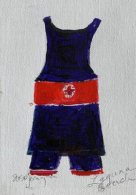 Laguna Beach Lifeguard Suit #1 by Susie Jernigan
