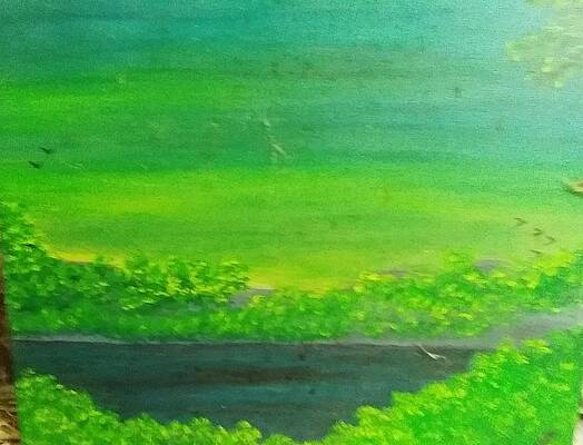 Lake at Dusk by Danea Addison