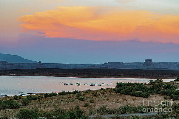 Lake Powell Utah A Glorious Evening by Wayne Moran Lake Powell Utah A Glorious Evening by Wayne Moran